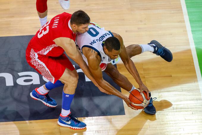 Anthony Randolph je bil v Stožicah toplo pozdravljen. "Vračam s pristopom," odgovarja Američan. | Foto: Urban Urbanc/Sportida