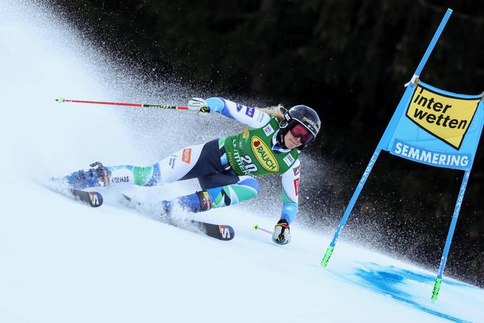 Ana Bucik je tretji veleslalom te zime končala na 14. mestu.  | Foto: Guliverimage/Vladimir Fedorenko