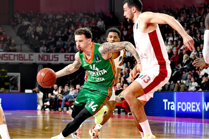 EuroCup: JL Bourg - Cedevita Olimpija | Cedevita Olimpija je prišla do druge zmage v evropskem pokalu. | Foto KK Cedevita Olimpija/Tine Ružič