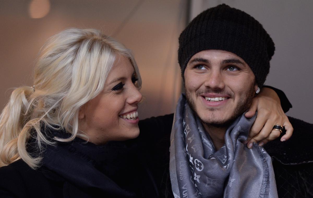 Mauro Icardi Wanda | Mauro Icardi in njegova srčna izbranka Wanda Nara, tudi njegova agentka, sta se preselila v Pariz. | Foto Reuters