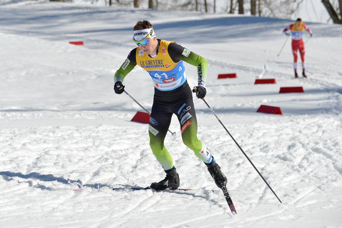 Debitant Benjamin Črv je bil zadovoljen s svojim nastopom. | Foto: Getty Images