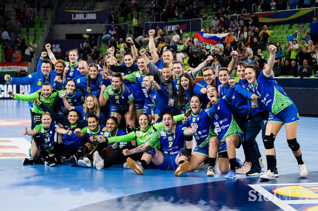 EHF Euro22: Slovenija - Hrvaška