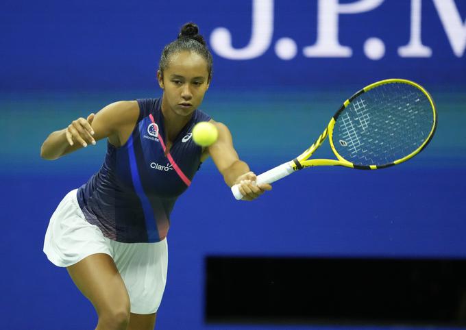 Leylah Fernandez bo v finalu igrala proti 18-letni Emmi Raducanu. | Foto: Guliverimage/Vladimir Fedorenko