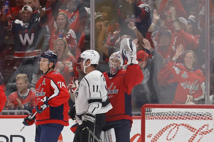 Anže Kopitar, Los Angeles Kings | Anže Kopitar in kralji so izgubili v Washingtonu. | Foto Reuters