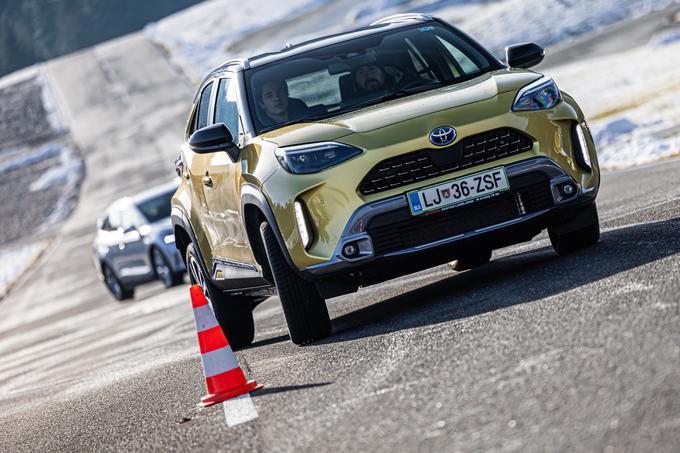 Toyota yaris cross v finale nese prvih šest točk, ki jih je dobil na podlagi najvišjega števila točk s strani glasov bralcev sodelujočih medijev.  | Foto: WRC Croatia