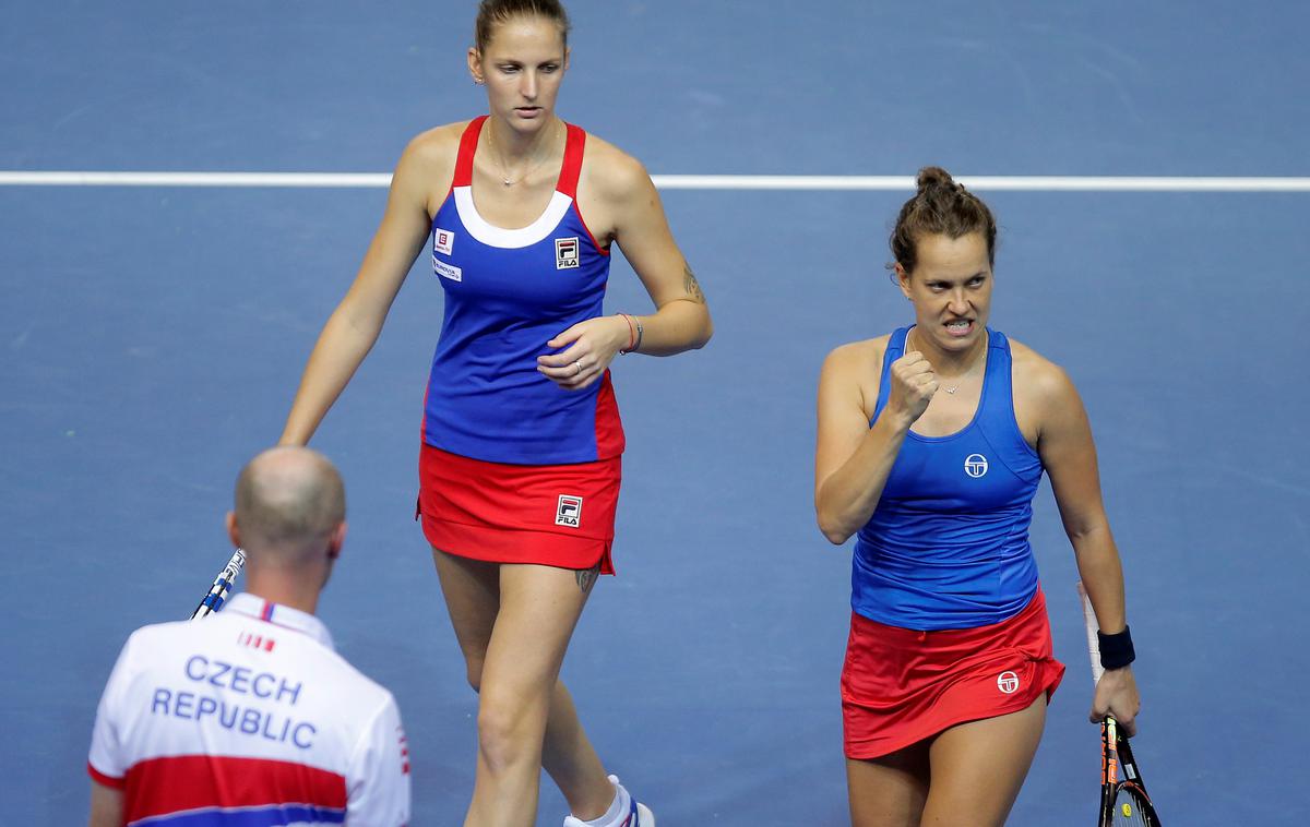 Karolina Pliškova, Barbora Strycova | Foto Reuters