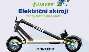 Odkrijte trajnostno mobilnost z novimi električnimi skiroji NAVEE