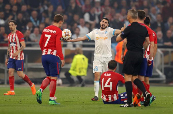 Leta 2018 je sodil finale evropske lige, v katerem je Oblakov Atletico premagal Marseille. | Foto: Reuters