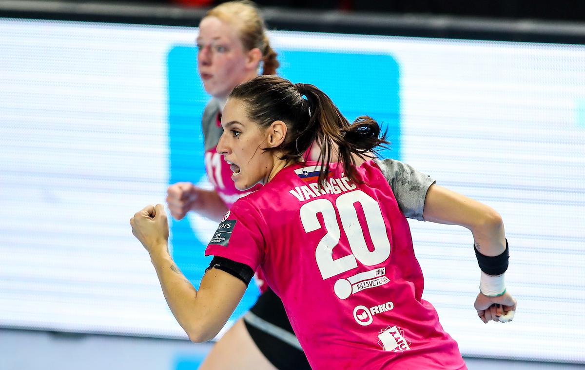 Alja Varagić | Alja Varagić je dosegla šest golov, a ni mogla preprečiti novega poraza Krima Mercatorja. | Foto Matic Klanšek Velej/Sportida