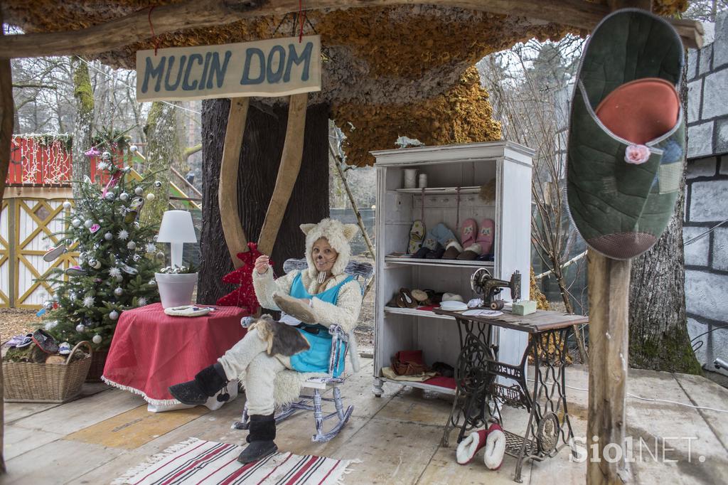 škofja loka pravljična dežela Gorajte dedek Mraz