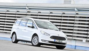 Ford galaxy – za sedem potnikov in prtljago, tudi za tretjo vrsto #foto