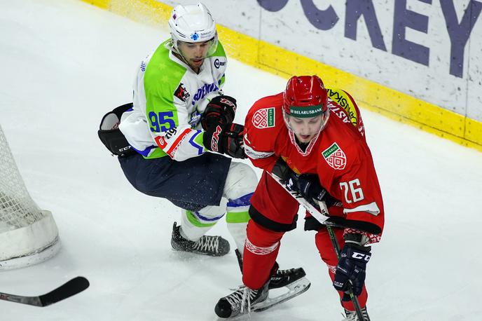 Slovenija Belorusija EIHC slovenska hokejska reprezentanca | Slovenska hokejska reprezentanca je izgubila z 1:4. | Foto HZS/Drago Cvetanovič