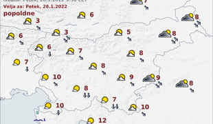 Razjasnilo se bo, ponekod bo še oblačno