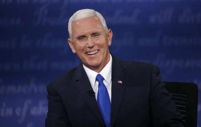 Republikanski podpredsedniški kandidat Mike Pence je med republikanskimi volivci bistveno bolj priljubljen od Donalda Trumpa. | Foto: Reuters