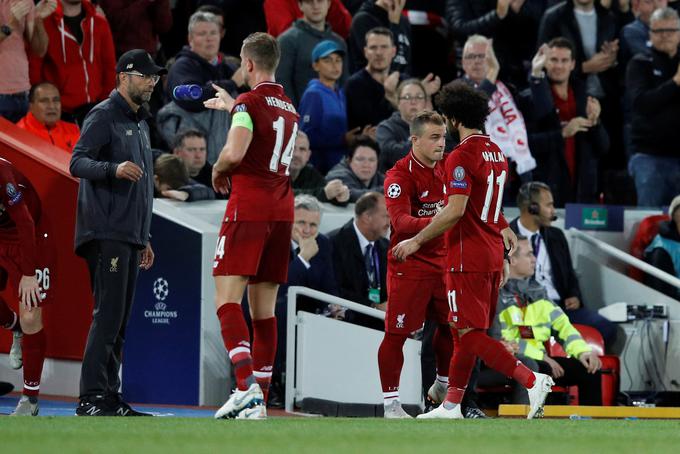 Mohamed Salah je zapustil igro po 85 minutah. | Foto: Reuters