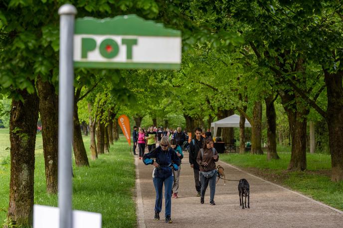 Pot ob žici | Pot poteka po skoraj 35 kilometrov dolgi trasi. | Foto STA