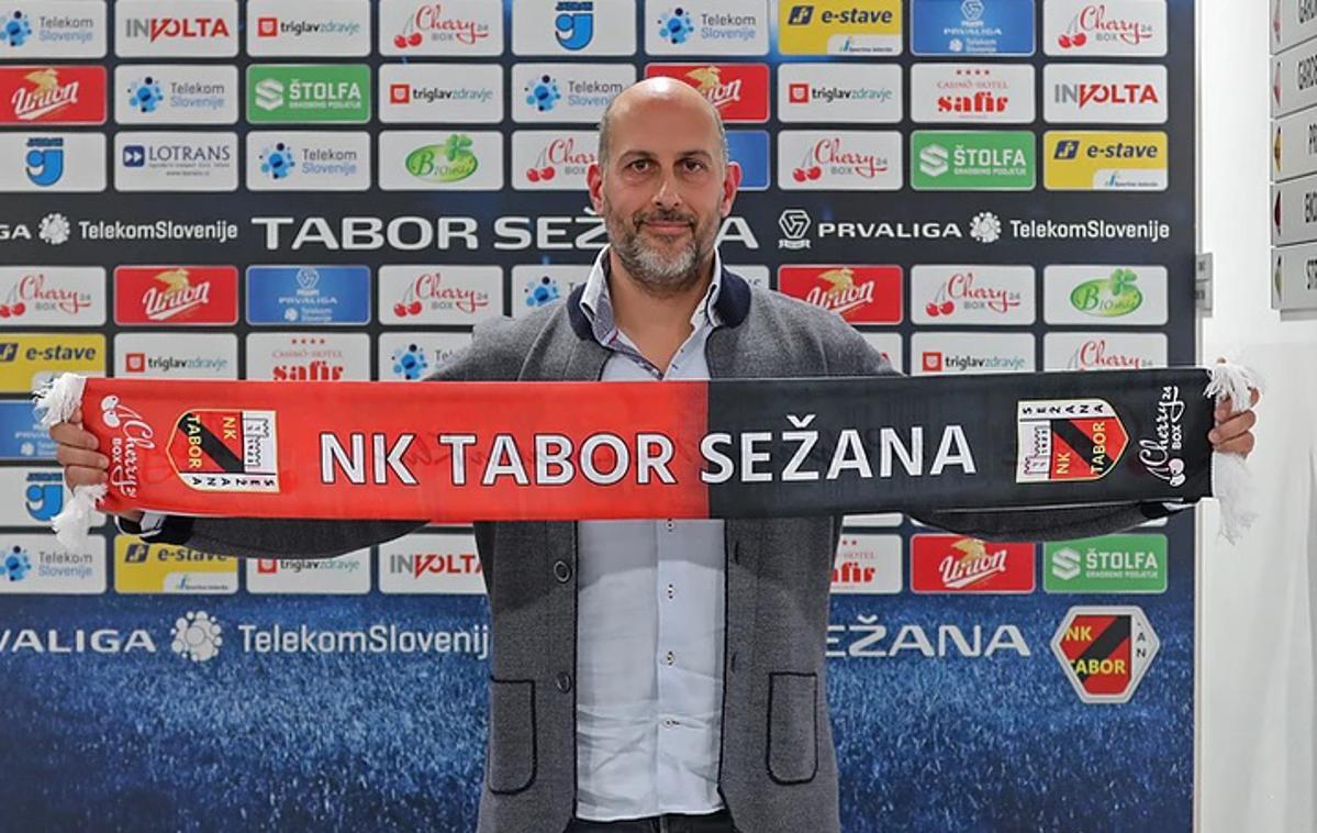 Igor Božič | Igor Božič bo v soboto na gostovanju Tabora v Ljubljani vodil prvo tekmo v 1. SNL kot prvi trener. | Foto NK Tabor Sežana