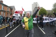 Manchester United navijači protest