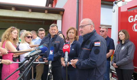 Hrvaški zunanji minister ob ogledu Pomurja napovedal možnost nadaljnje pomoči #foto