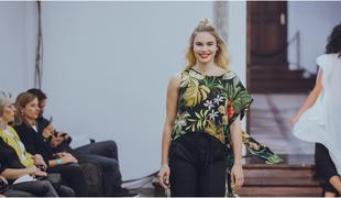 Na brvi LJFW spet najbolj znan "plus size" model pri nas, Anamaria Goltes #foto