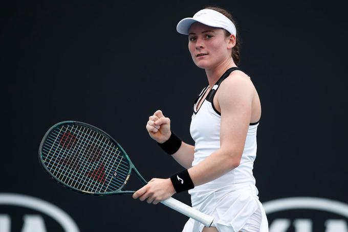 Tamara Zidanšek je ena najuspešnejših Tajnškovih varovank, danes je 71. igralka sveta, druga najboljša Slovenka na lestvici WTA. | Foto: Gulliver/Getty Images