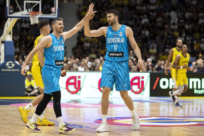 Goran Dragić Mike Tobey Slovenija Švedska | Foto: Guliverimage/Vladimir Fedorenko