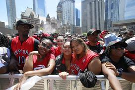 Slavje NBA naslova Toronto Raptors