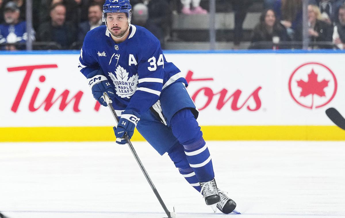 Auston Matthews | Auston Matthews je dosegel že 65. gol v sezoni. | Foto Reuters