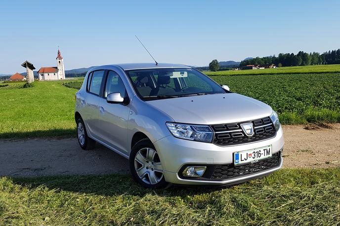 Dacia sandero avtomatik | Foto Gregor Pavšič