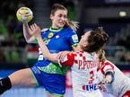 EHF Euro22: Slovenija - Hrvaška Nina Zulić