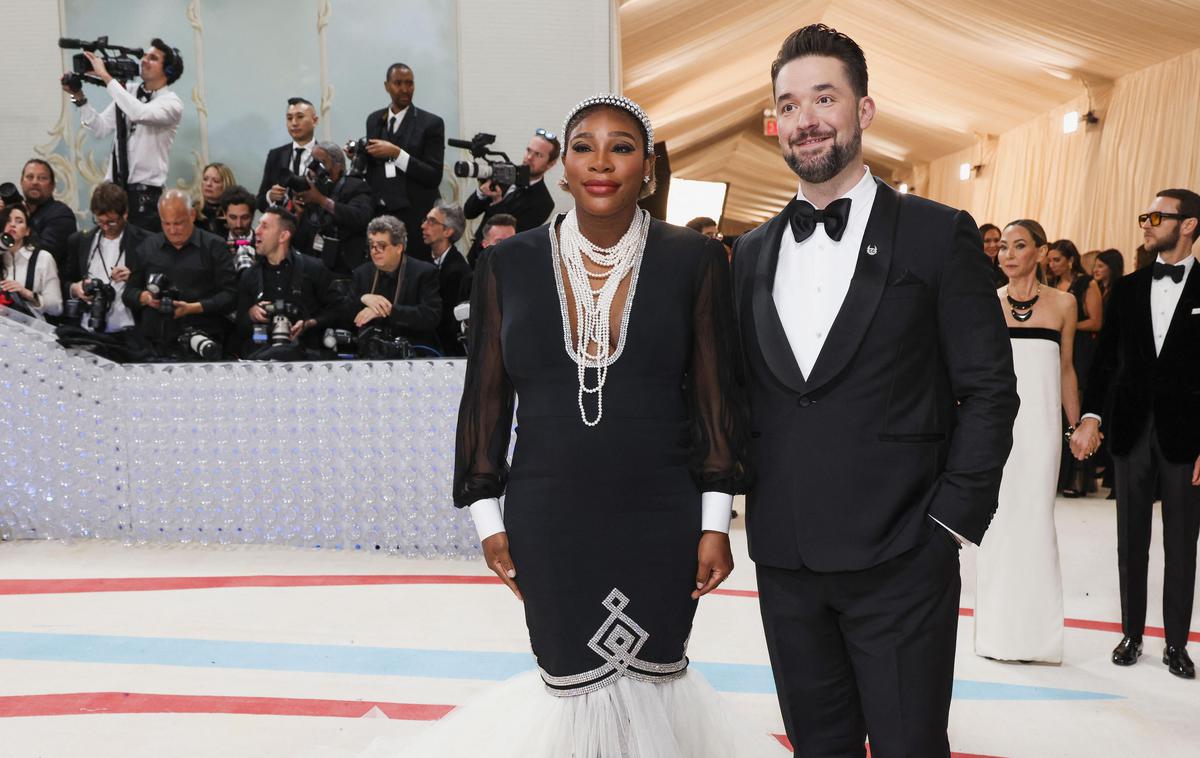 Serena Williams | Serena Williams in Alexis Ohanian sta na rdeči preprogi sporočila veselo novico. | Foto Reuters