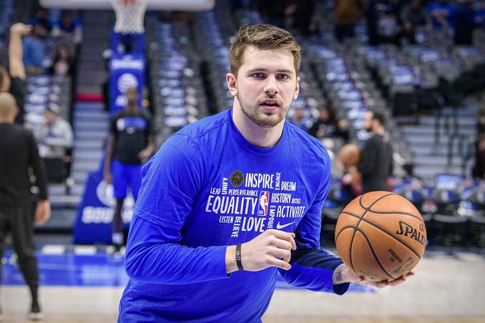 Luka Dončić se bo moral počasi vrniti v ZDA. | Foto: Reuters