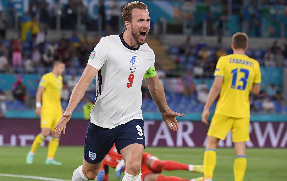 Ukrajina Anglija | Harry Kane je bil z dvema zadetkoma osrednji junak visoke zmage nad Ukrajino. | Foto Reuters