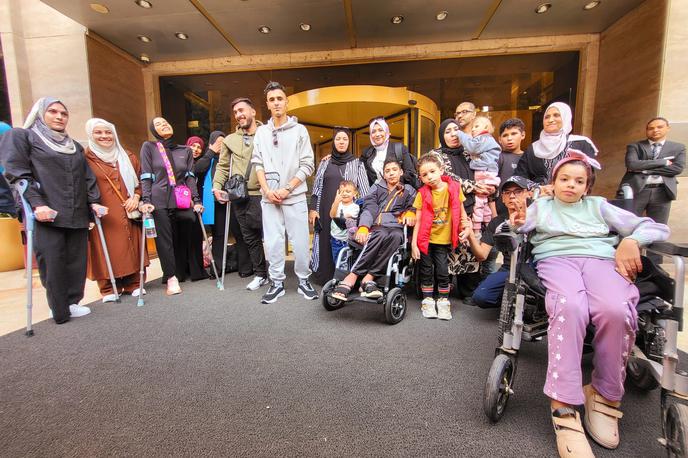 palestinski otroci v sloveniji | Foto slovensko veleposlaništvo v Egiptu