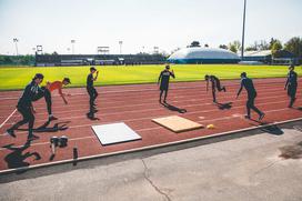 Skakalci trening Kranj priprave