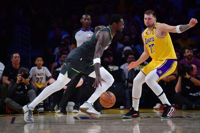 Los Angeles Lakers Luka Dončić | Lani je Luka Dončić z Dallasom prišel do velikega finala, letos pa izpadel z Lakers v prvem krogu končnice. | Foto Reuters