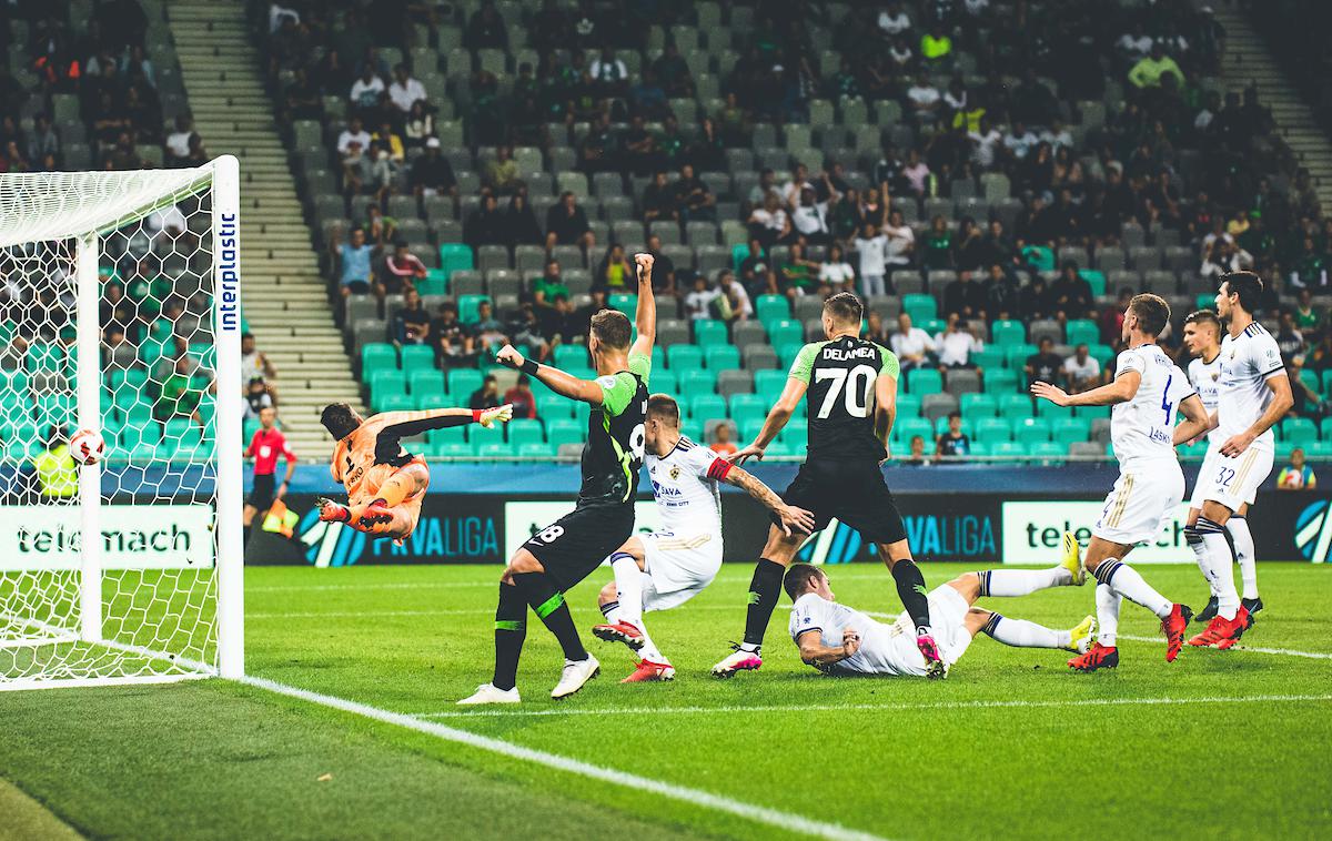 Olimpija- Maribor | Olimpija je dobila prvi večni derbi v sezoni. | Foto Grega Valančič/Sportida