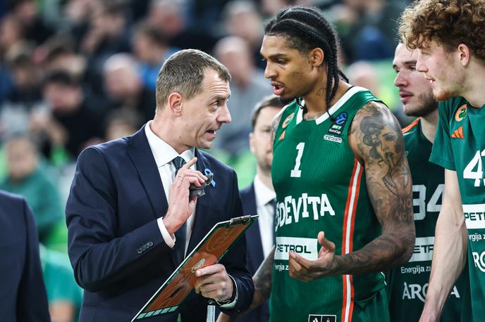 Cedevita Olimpija - Bourg | Cedevita Olimpija bo danes gostovala pri Valencii. | Foto Aleš Fevžer