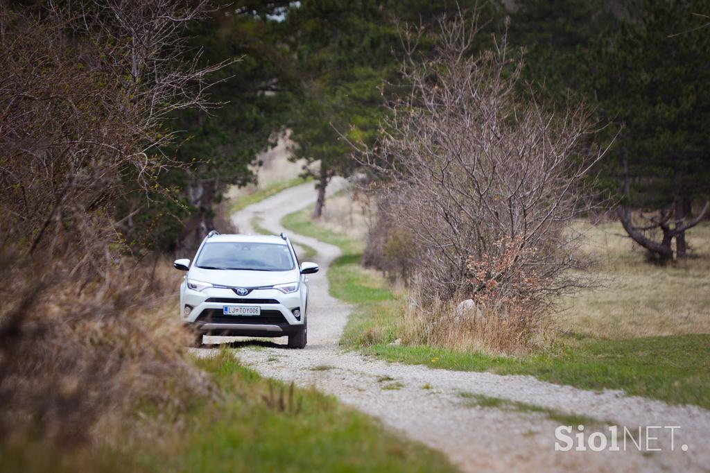 Toyota RAV4 - fotogalerija testnega vozila