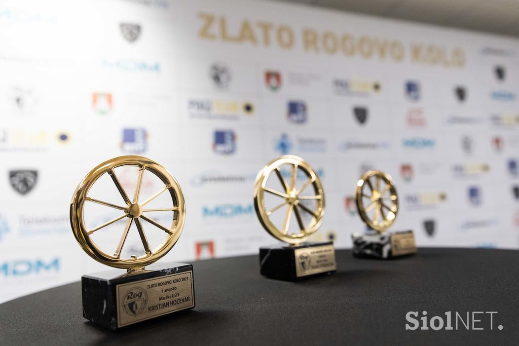 Zlato Rogovo kolo 2021 - Tadej Pogačar, Eugenija Bujak, Kristjan Hočevar