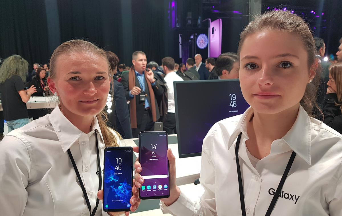 Samsung Galaxy S9, MWC18 | Tako so v začetku leta v Barceloni svetovni javnosti prvič uradno predstavili pametna telefona Samsung Galaxy S9 in S9+ Kdaj bomo uradno lahko videli njune naslednike, za zdaj lahko samo ugibamo. | Foto Srdjan Cvjetović