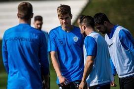 Slovenska nogometna reprezentanca Trening Brdo