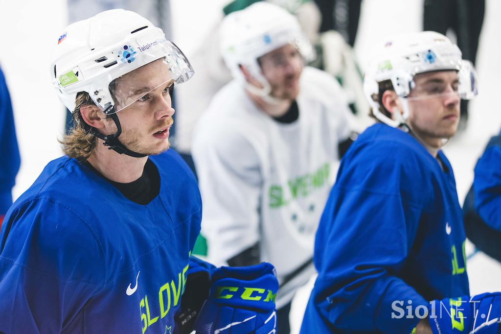 slovenska hokejska reprezentanca, trening, Bled