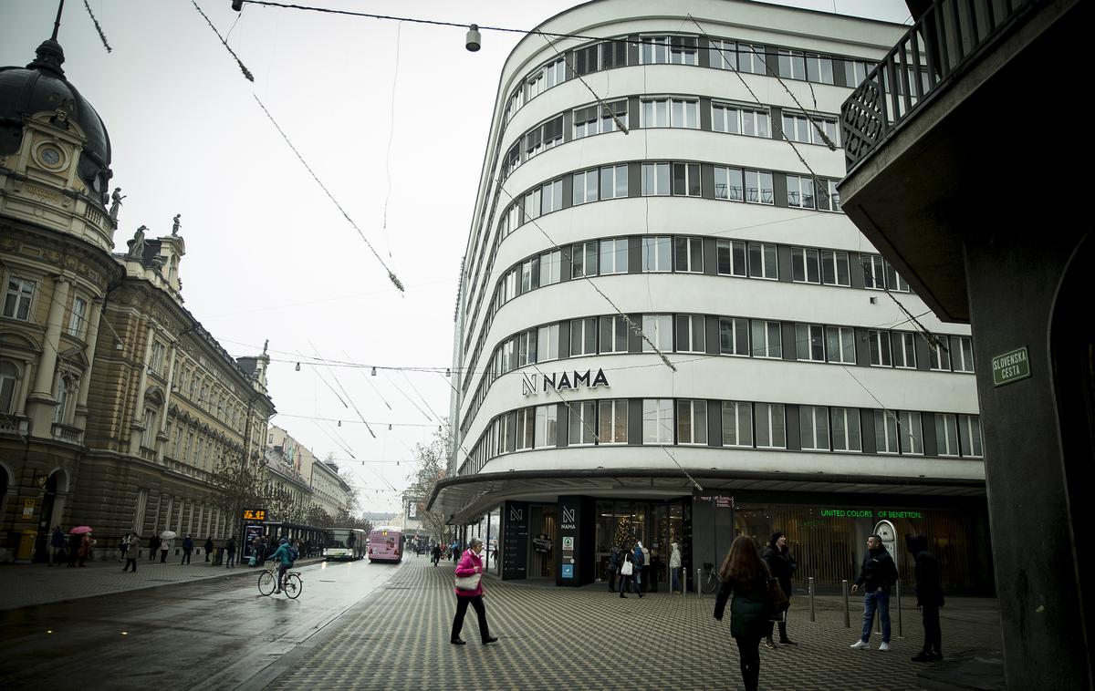 Nama | Za veleblagovnico v centru Ljubljane se zanima družba za finančne storitve v lasti Trigala. | Foto Ana Kovač