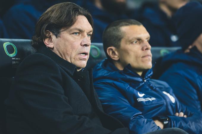 Roman Pilipčuk in njegov pomočnik Darijan Matić bosta po izpadu iz pokala skušala uloviti evropsko vstopnico v prvenstvu. | Foto: Grega Valančič/Sportida