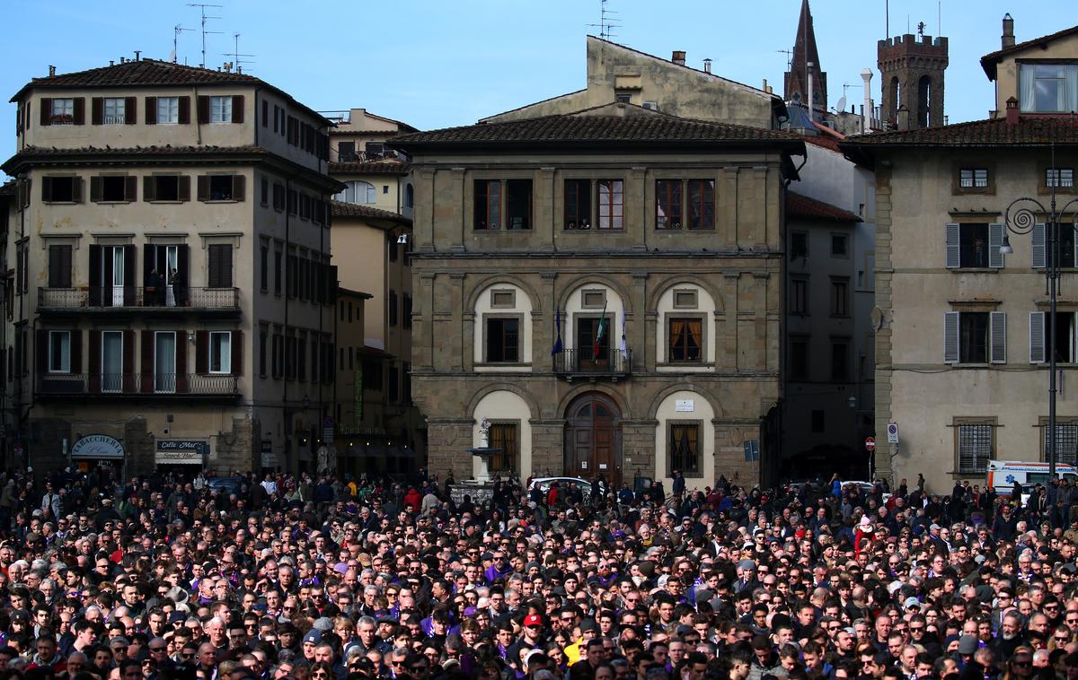 Davide Astori Pogreb Firence | Foto Reuters