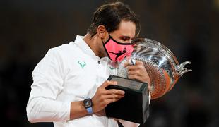 Rafael Nadal do 20. lovorike za grand slam, Đoković brez vseh možnosti