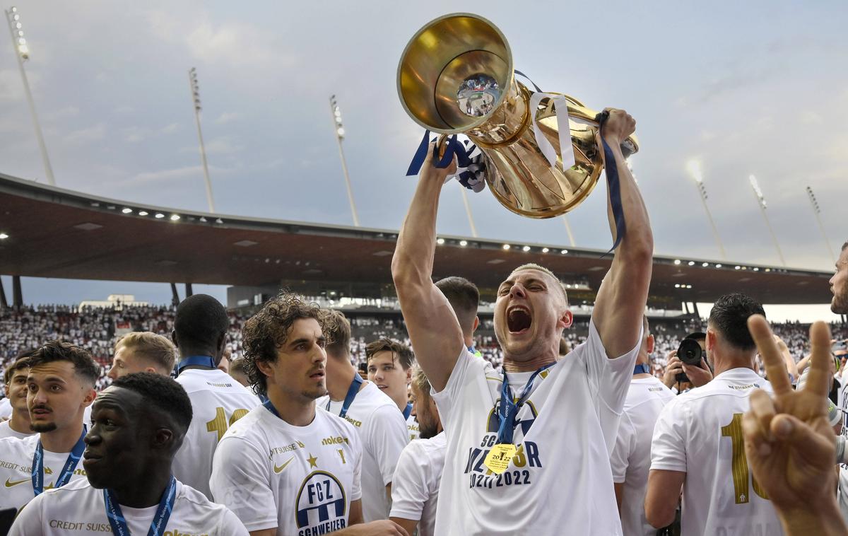 Zürich Blaž Kramer | Kramer je to sezono dvignil švicarski pokal. | Foto Guliver Image