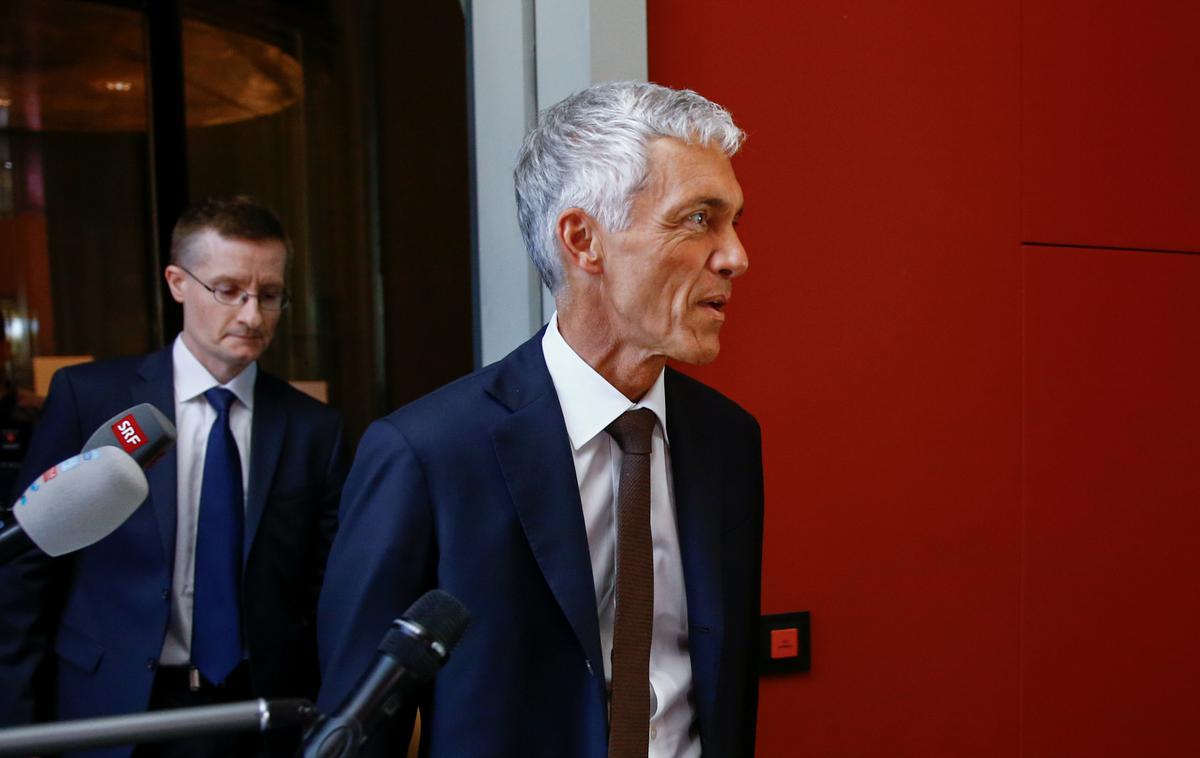 Michael Lauber | Michael Lauber je odstopil zaradi laganja o sestanku s predsednikom Fife. | Foto Reuters