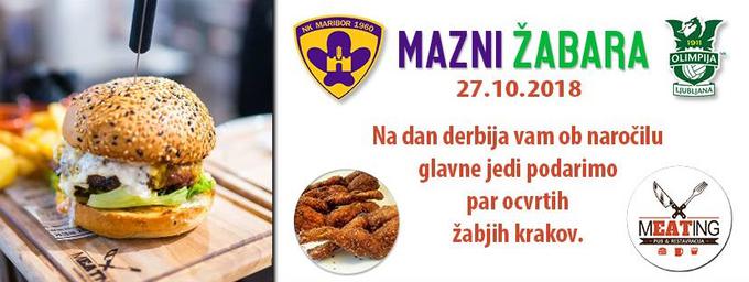 Mazni žabara | Foto: Facebook/Meating